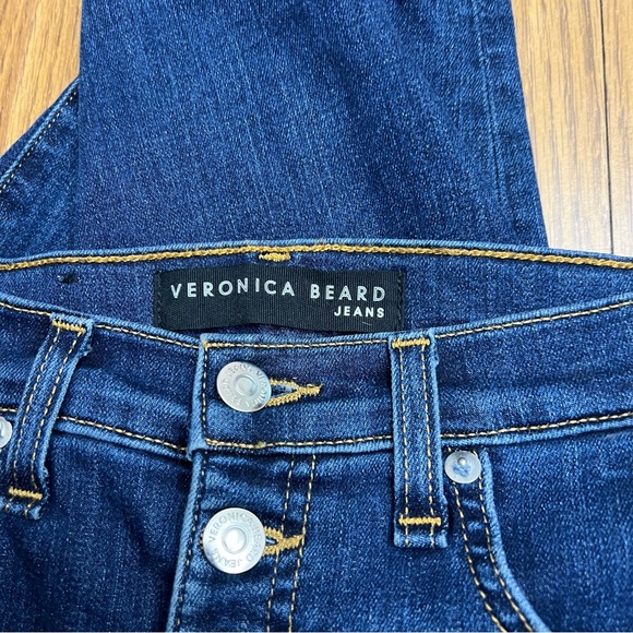 Veronica Beard Debbie 10” Skinny Jeans in Bright Blue - Picture 5 of 12